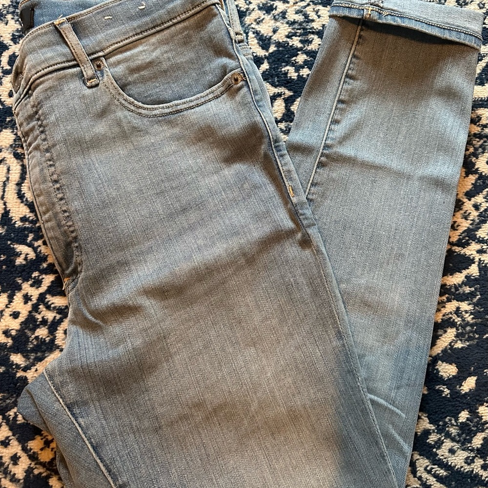 Women’s ExpressSize 14R Stretch High Rise Ankle Leggings - Picture 3 of 7